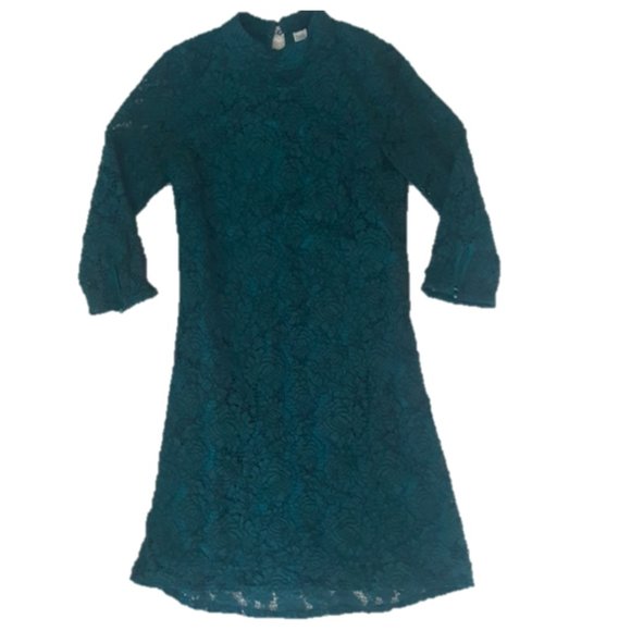 Simons | Twik Dresses & Skirts - Emerald Green Lace Midi Dress - XS